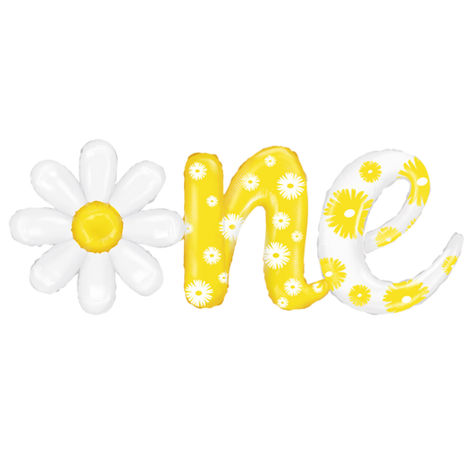 Globo de tema primaveral con UNA flor