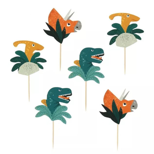 Kit de cupcakes de dinosaurio