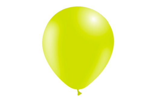 BOLSA 50 GLOBOS/ Ø30N cm - 12" BALLONIA pro-Quality COLOR AMARILLO LIMON