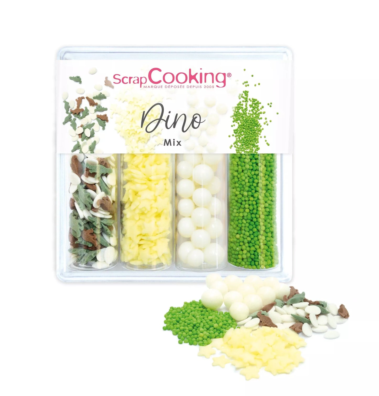 Dino Mix - 61g decoraciones dulces