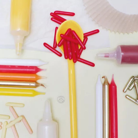 Sunset Rods Mix SPRINKLES - 60g decoraciones dulces