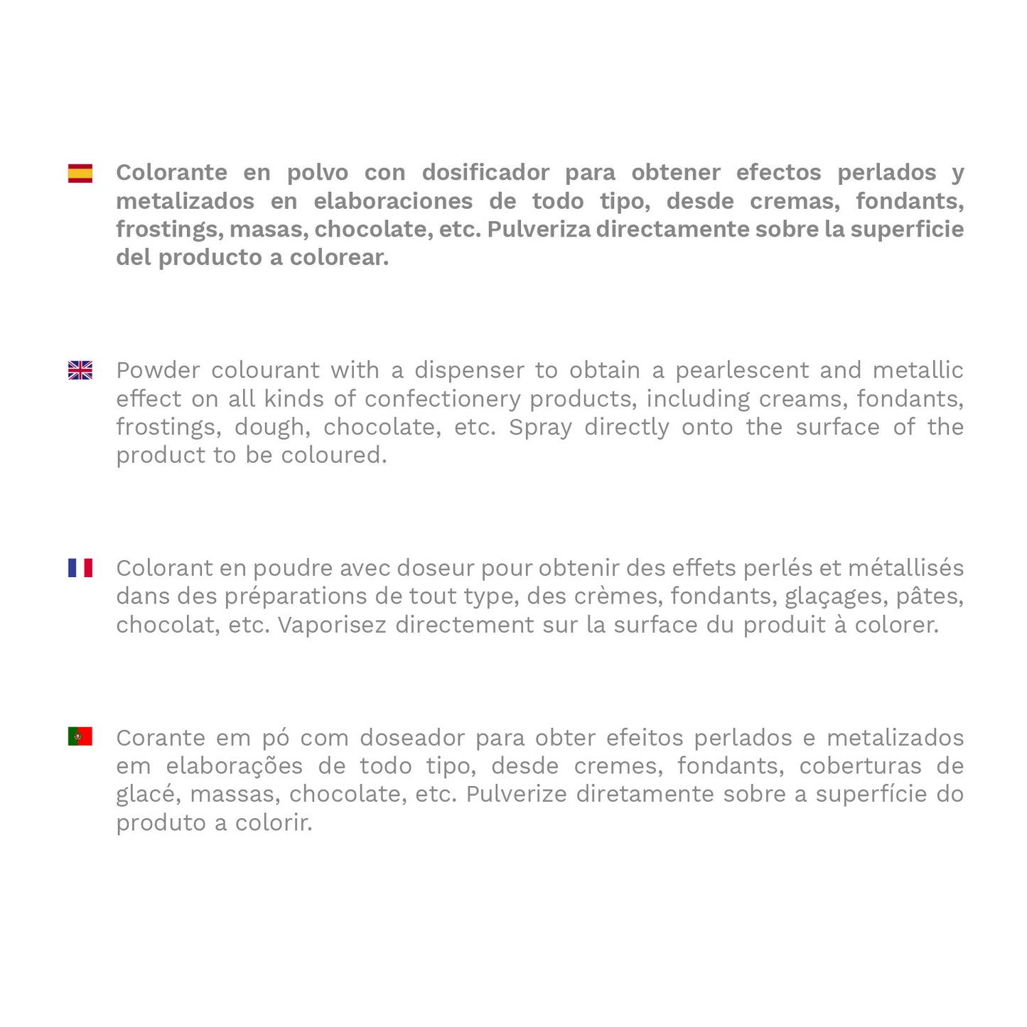 PULVERIZADOR ROJO 10g