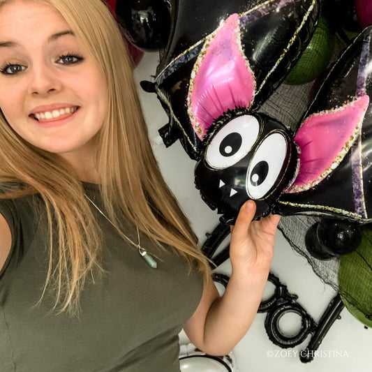 Decoraciones de globo de murciélago