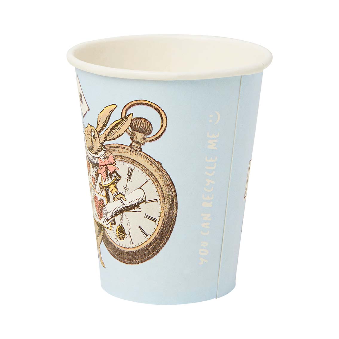 Vasos de papel Alicia en el país de las maravillas - Paquete de 8