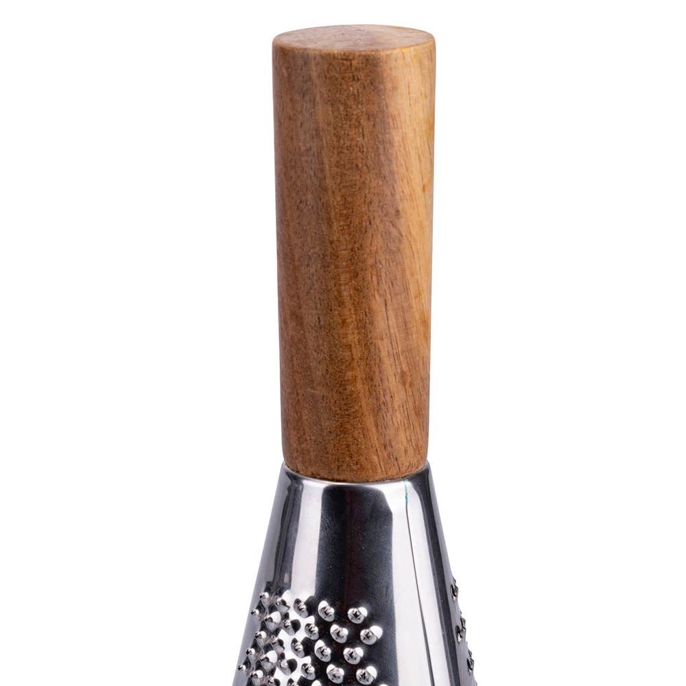 Rallador de 3 hojas con mango de madera