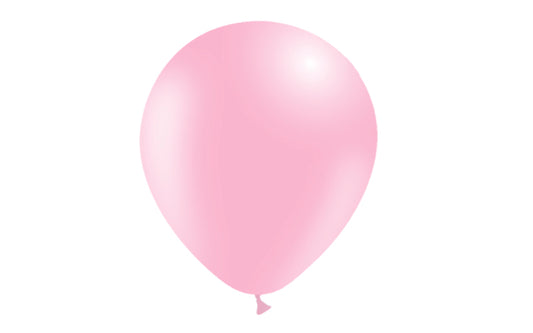 BOLSA 50 GLOBOS/ Ø30N cm - 12" BALLONIA pro-Quality ROSA BABY