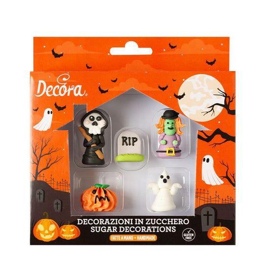 Figuras de azúcar 100% comestibles - Halloween 3D en azúcar