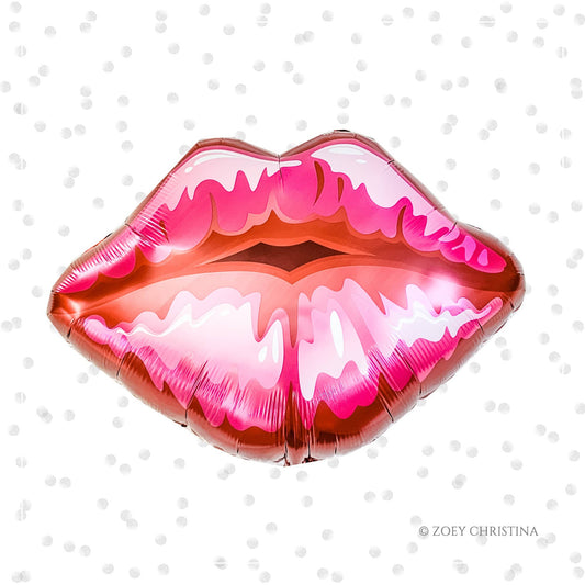 Globo de papel de labios: perfecto para San Valentín, despedidas de soltera.