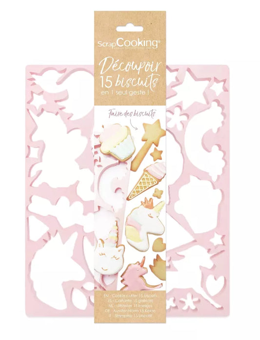 Placa multicorte "Unicornio"