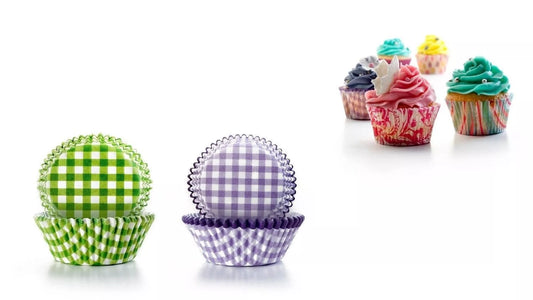 IBILI - Capsulas reposteria cuadros (verde+mora)