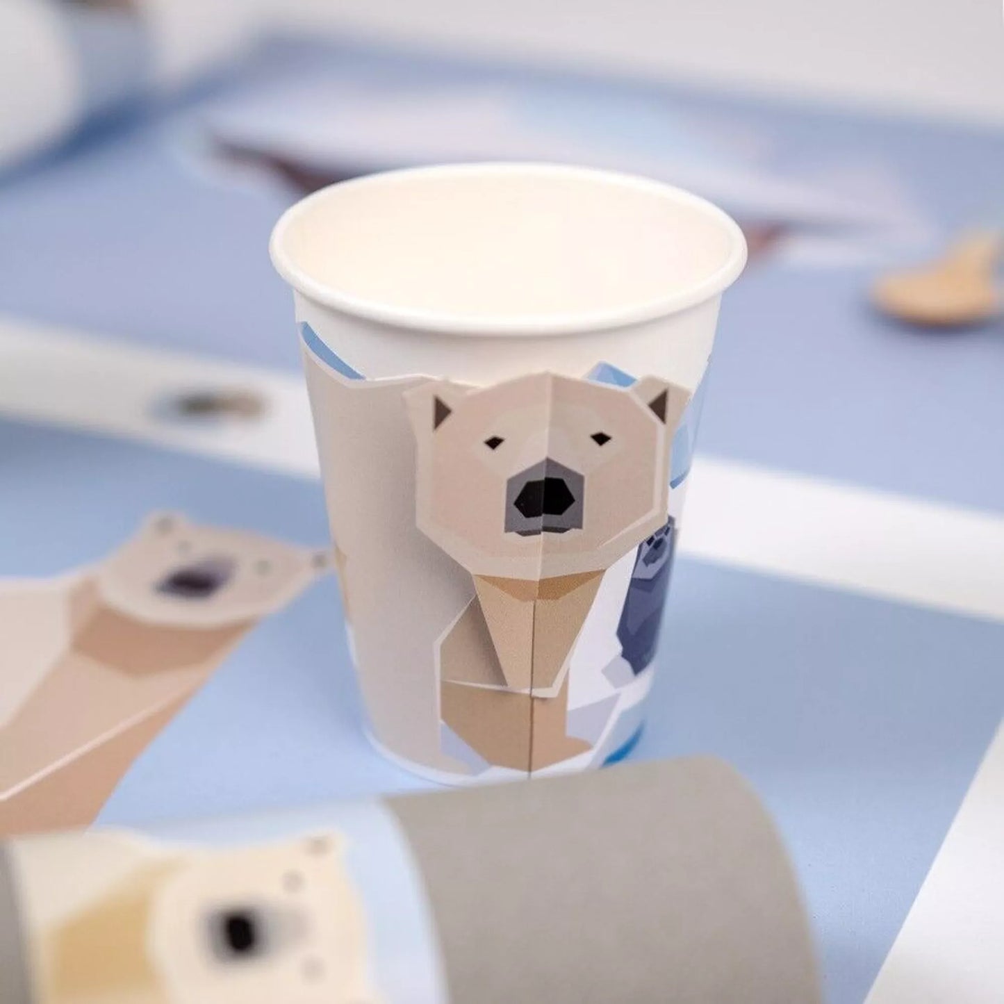 6 vasos animales polares