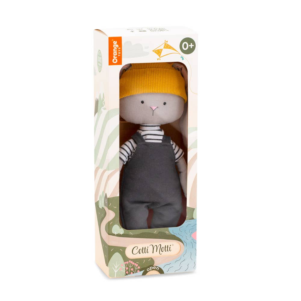 Peluche de algodón,  Timmy el Conejito (30cm)-0+