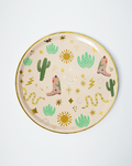 Platos de papel viejo oeste (x12) - Colección Fiesta Oeste