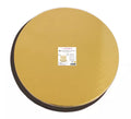4 soportes para tartas dorado/negro 30 cm