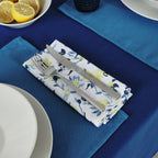 Pack 2 ud. servilletas 100% algodón Leeds Azul