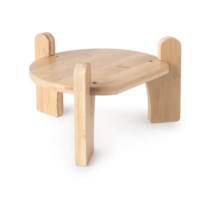 Soporte De Bambú Para Jarra Dispensadora