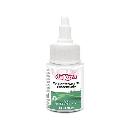 COLORANTE CONCENTRADO VERDE LIQ. LIPOSILUBLE 30ML