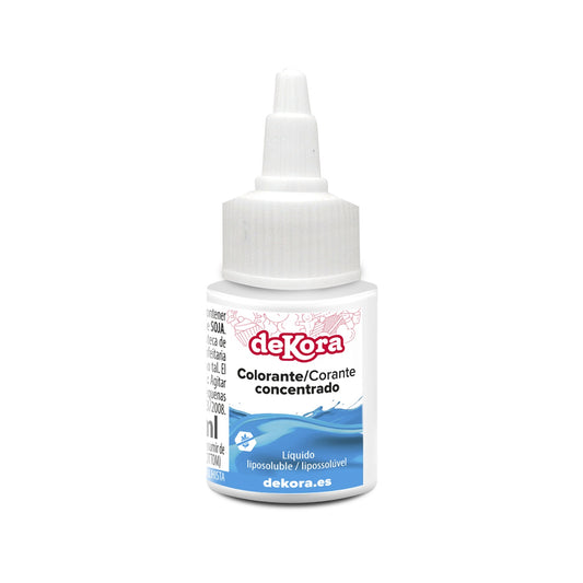 COLORANTE CONCENTRADO AZUL LIQ. LIPOSOLUBLE 30ML