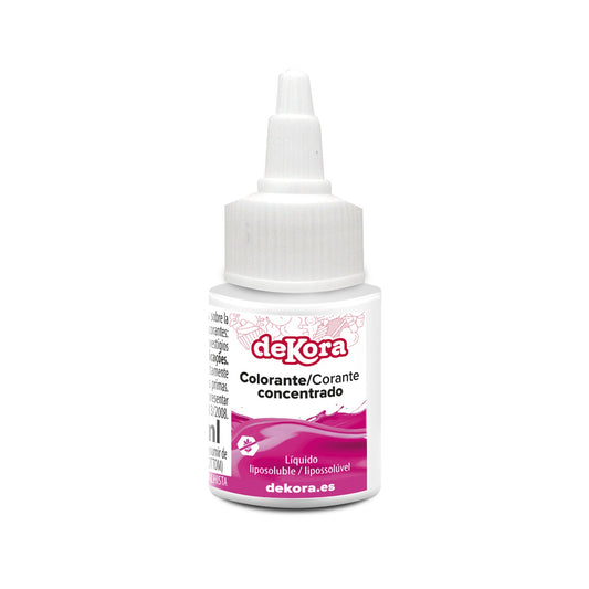 COLORANTE CONCENTRADO ROSA LIQ. LIPOSOLUBLE 30ML