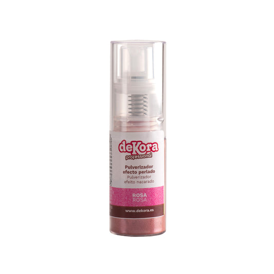 PULVERIZADOR ROSA EFECTO PERLADO 10G SIN E171