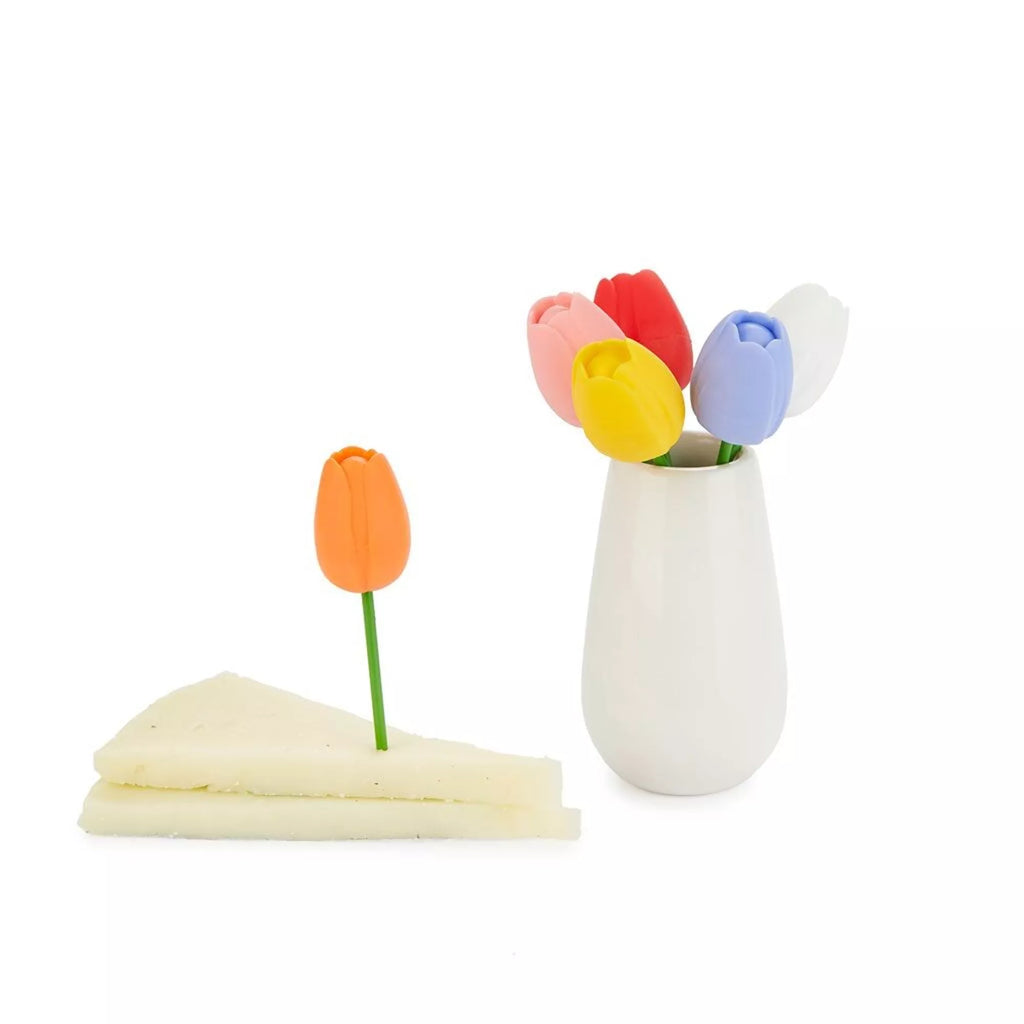 Pic apéritif - Snack fork - Tenedor aperitivo , Tulip x6