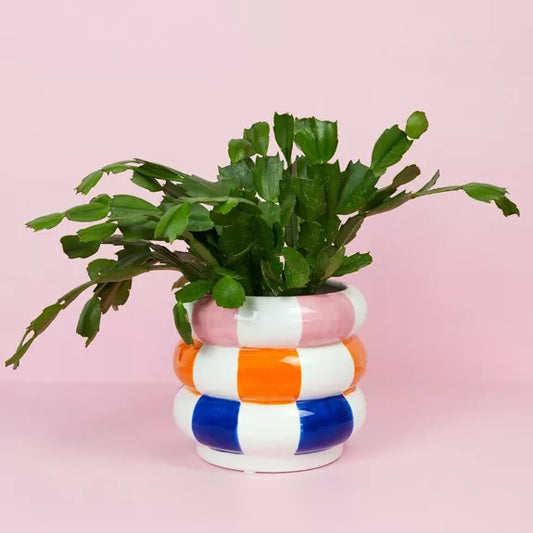 Maceta,Floats,multicolor,cerámica,14.5 cm