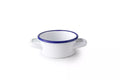 IBILI - Cazuelita Blanca - 10 x 5 cm - Acero Esmaltado Vitrificado - Estilo Vintage - Artesanal
