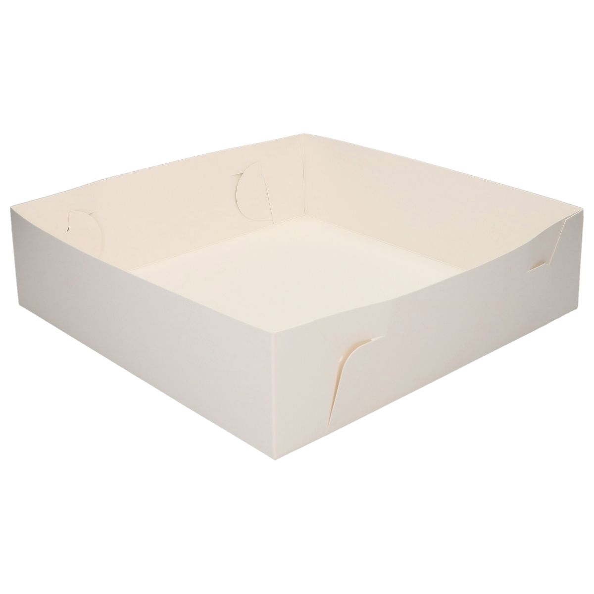 FunCakes Cake Box Swan Neck White 25x25x8cm pk/25