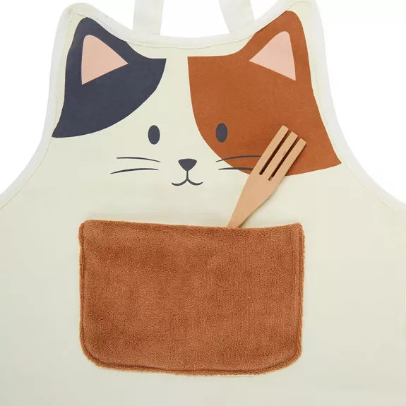 Delantal,Kitty Calico,infantil,50 cm,poliéster