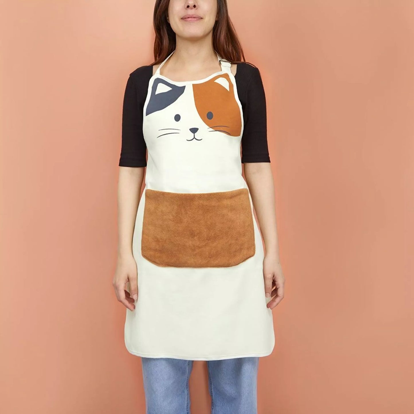 Delantal,Kitty Calico,80 cm,poliéster