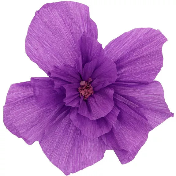 Decoración de fiesta - Juego de flores - Posh Purple - 3 piezas