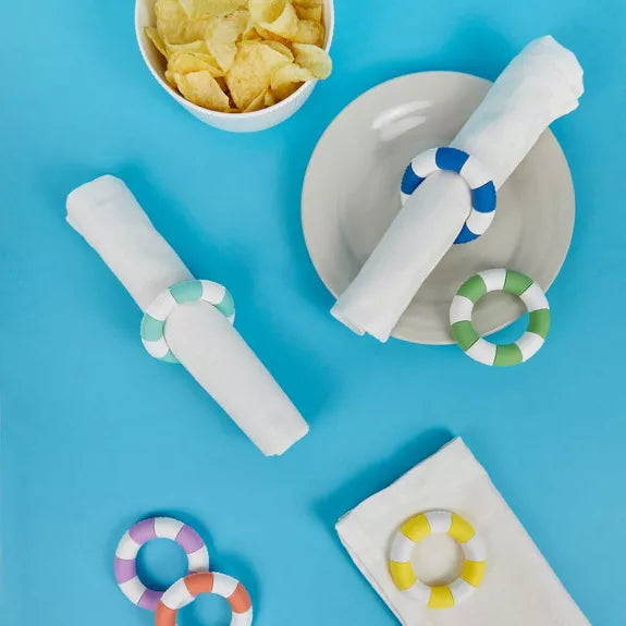 Porte-serviettes //Porta servilletas// Servilleteros X 6