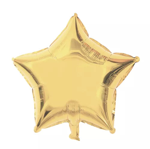 GLOBO DE MYLAR ESTRELLA DORADA