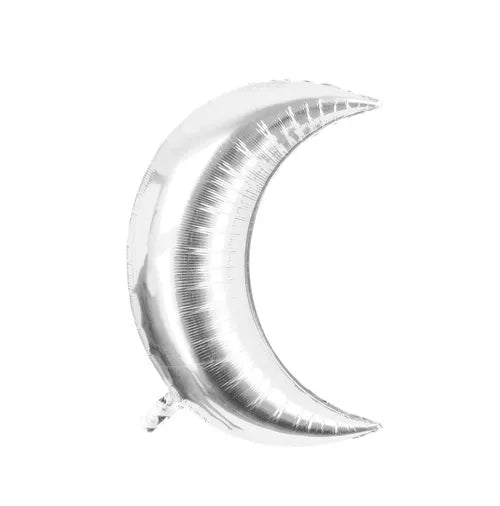 GLOBO DE MYLAR LUNA PLATEADA