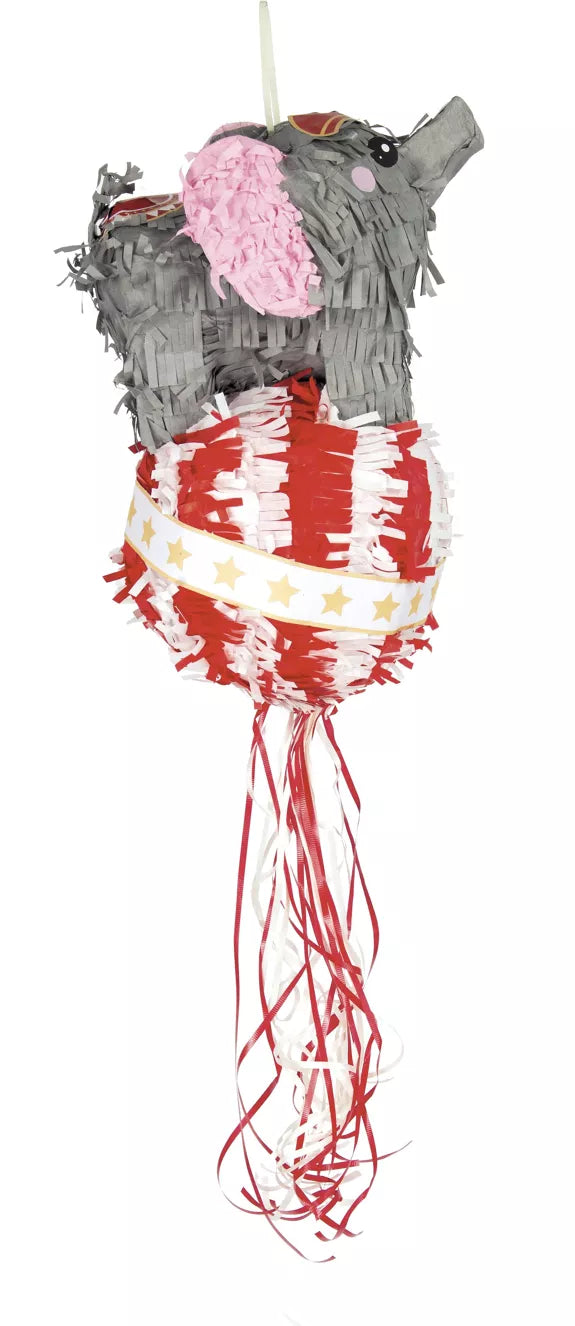 PIÑATA DE ELEFANTE DE CIRCO VINTAGE