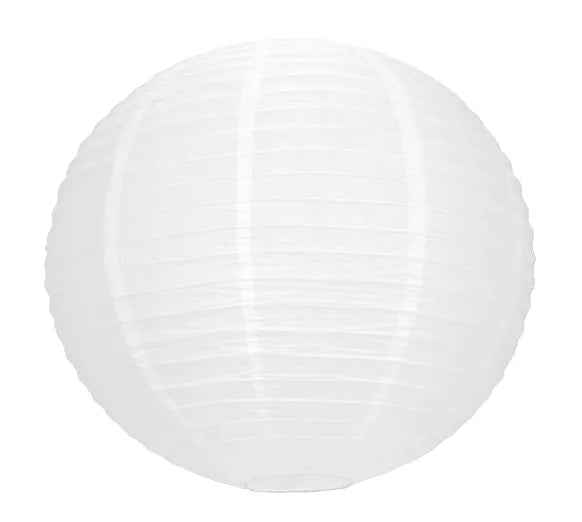 LINTERNA JAPONESA BLANCA DE 15 CM