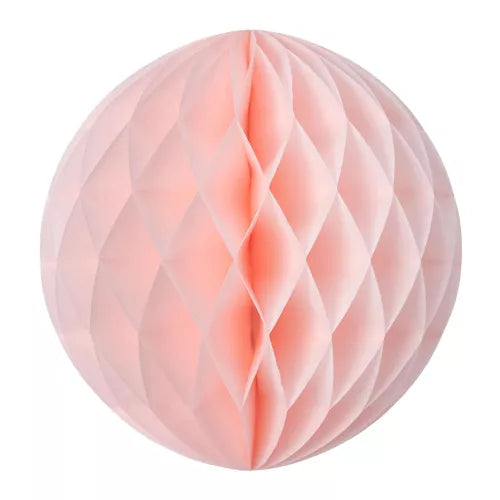 BOLA DE PANAL ROSA VINTAGE DE 12 CM