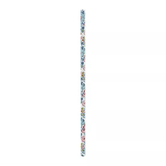 JUEGO DE 10 PAJITAS FLORALES