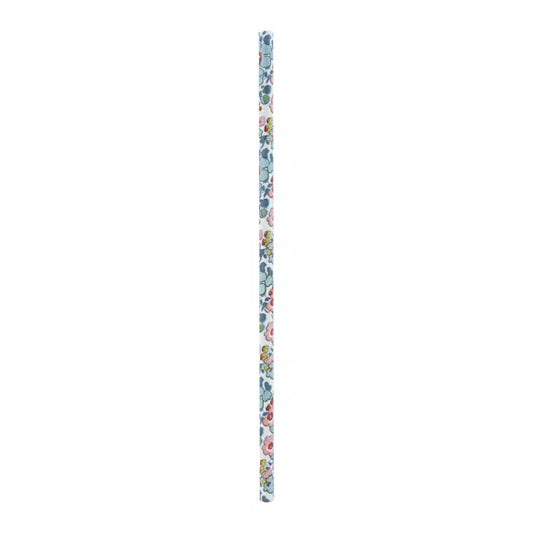 JUEGO DE 10 PAJITAS FLORALES