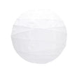 LINTERNA JAPONESA BLANCA ARTÍSTICA DE 35 CM