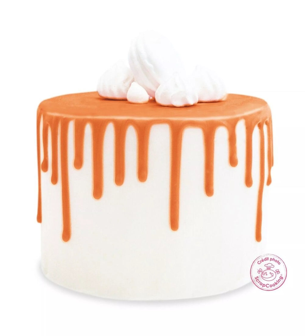 Glaseado de naranja listo para usar - sabor chocolate 130G