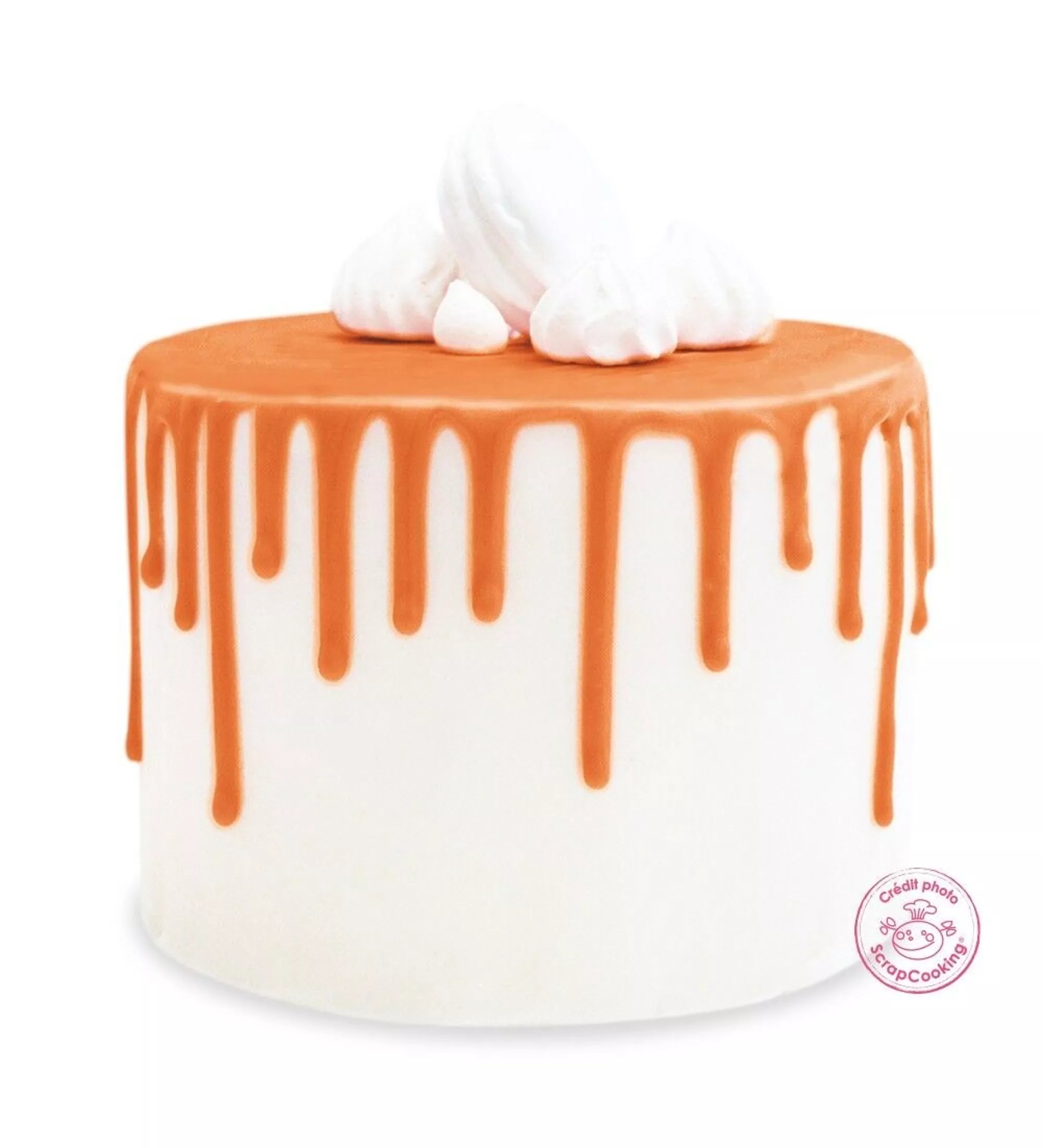 Glaseado de naranja listo para usar - sabor chocolate 130G