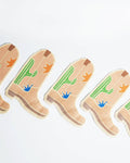 Servilletas con Forma de Bota Vaquera (x12)