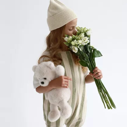 Peluche oso blanco, el más suave (35 cm)
