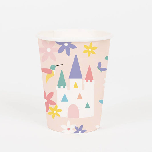 8 VASOS- PRINCESA