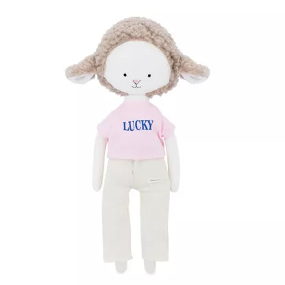 Peluche de algodón de Cotti Motti - Zoe la oveja de la suerte