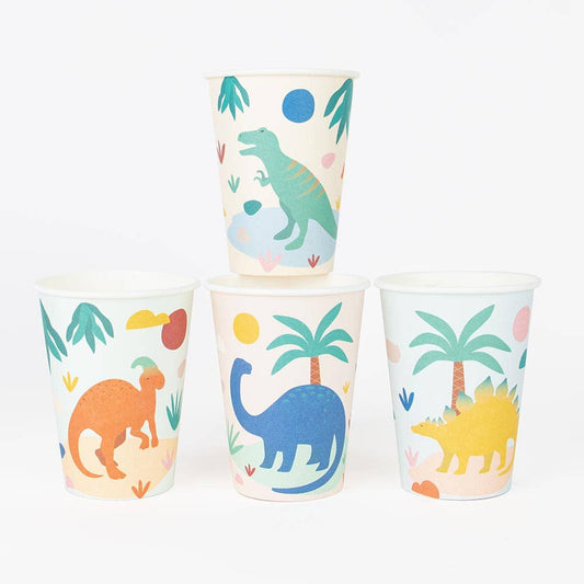 TAZAS - JURASSIC DINOS