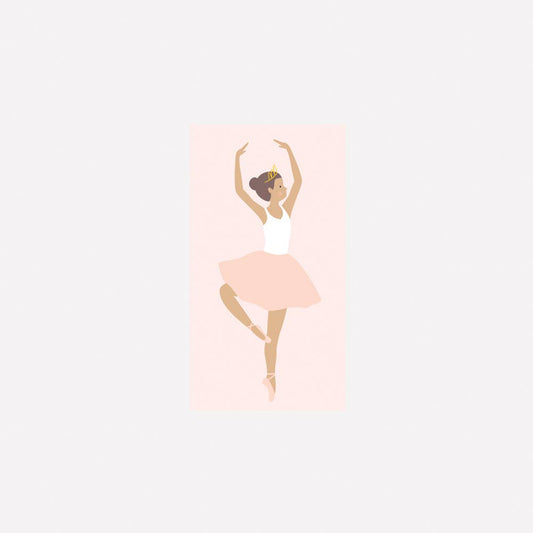 12 mini cuadernos bailarina