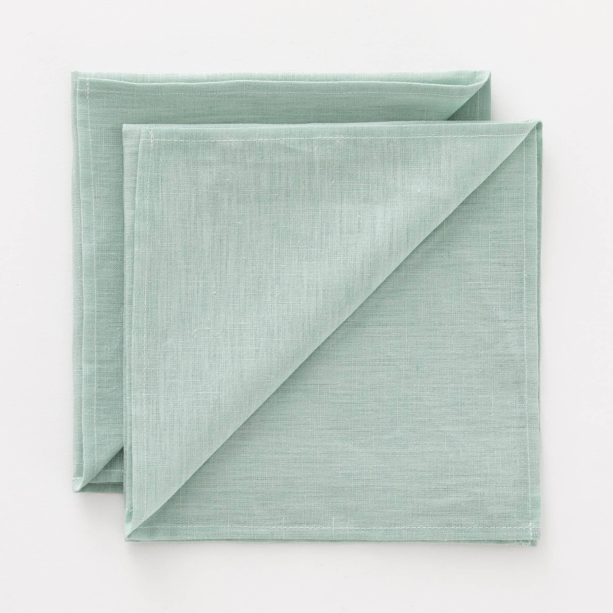Servilletas Lino 100% Aqua 50X50 Cm