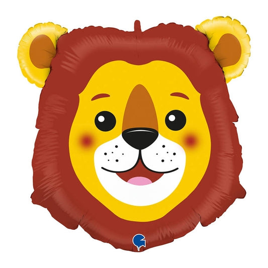 Foil Figura 29″ Cabeza León INFLADA CON HELIO